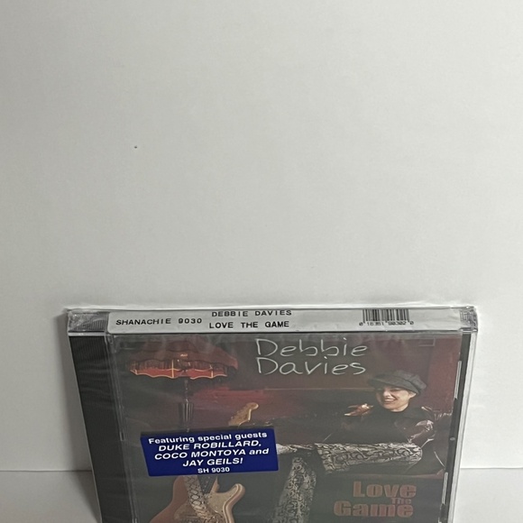 Vintage 2001 Debbie Davies Love the Game CD New Sealed Electric Blues Music Y2K - Picture 5 of 8